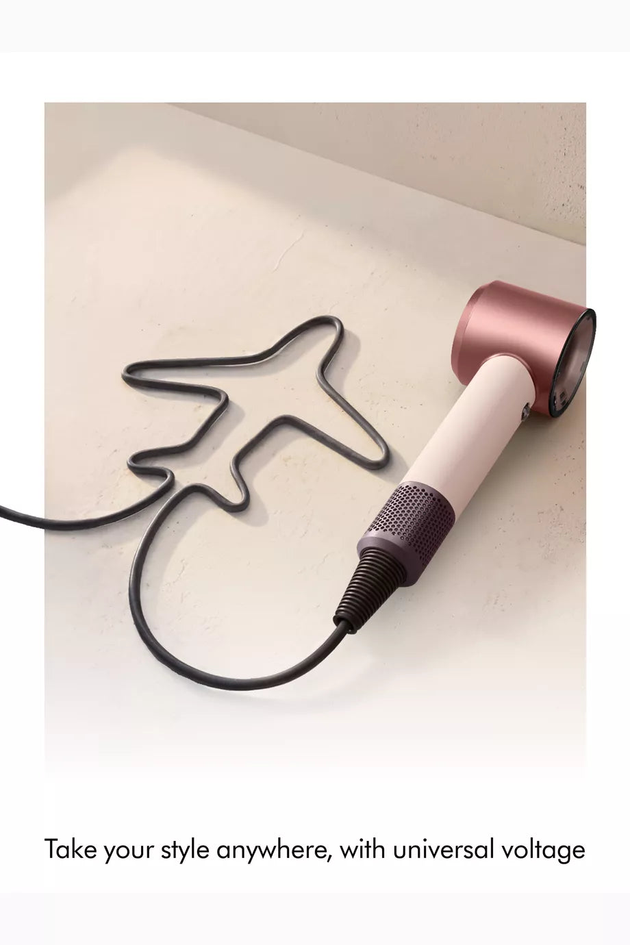 Dyson Supersonic™ Travel hair dryer (Ceramic Pink/Rose Gold)