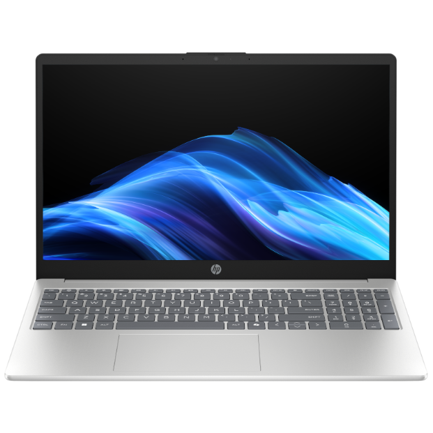 HP 15-fd1310TU Laptop, 15.6" FHD Display, Intel Core Ultra 7 155H, 8GB/512GB, Intel Arc Graphics, English Keyboard, No OS, Natural Silver