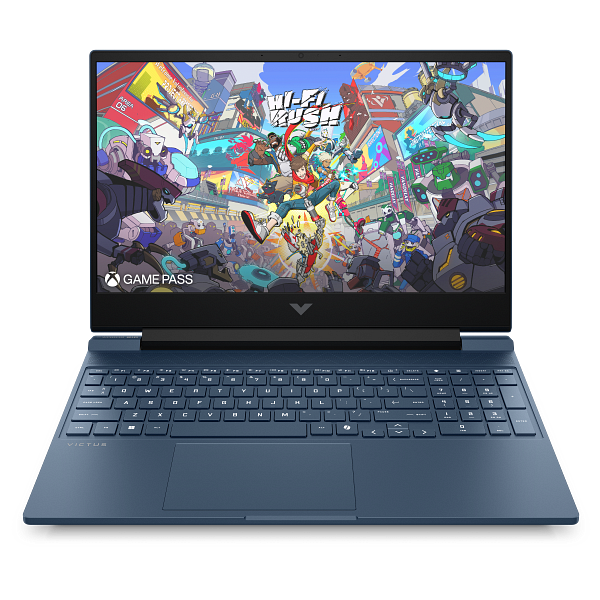 HP Victus Gaming Laptop 15-fa2087ne, FreeDOS 3.0, 15.6", Intel® Core™ 7, 16GB RAM, 512GB SSD, NVIDIA® GeForce RTX™ 5050, FHD, Performance blue