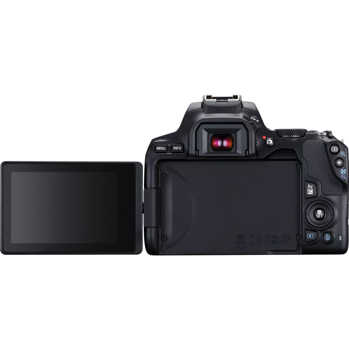 Canon EOS 250D, Black + EF-S 18-55mm f/3.5-5.6 III+ EF 75-300mm f/4-5.6 III Lens