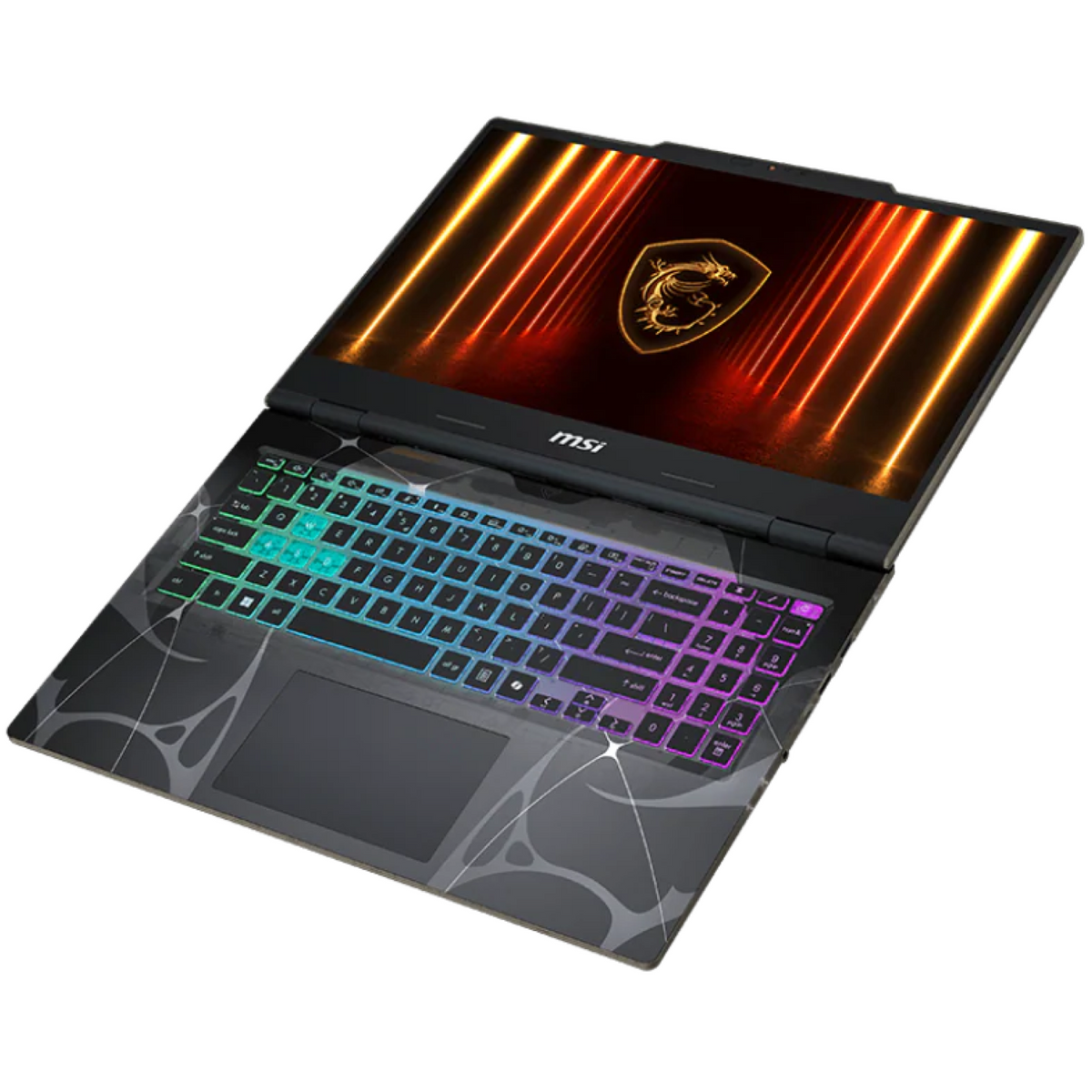 MSI Cyborg 15 B2RWFKG Gaming Laptop, 15.6" FHD 144Hz IPS Display, Intel Core 7 240H, 16GB RAM, 512GB SSD, GeForce 5060 8GB Graphics, English K/B, Win11Home, Gray