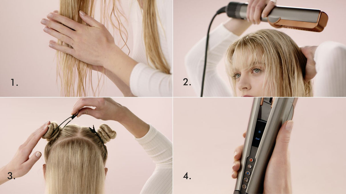 Dyson Airstrait™ straightener (Amber Silk)