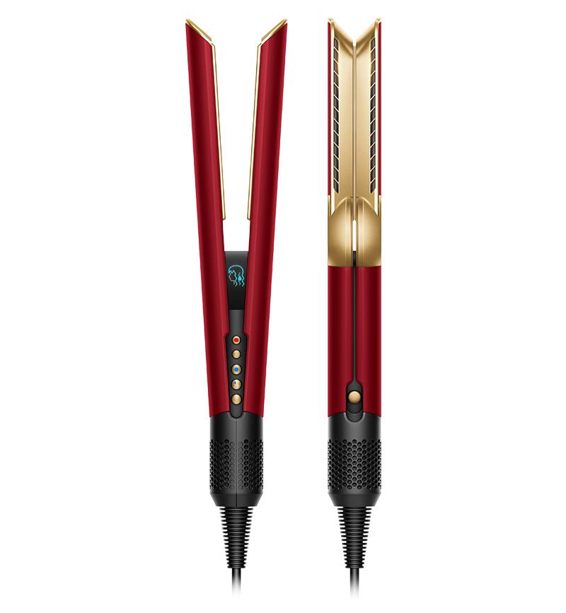 Dyson Airstrait™ straightener (Red Velvet/Gold)