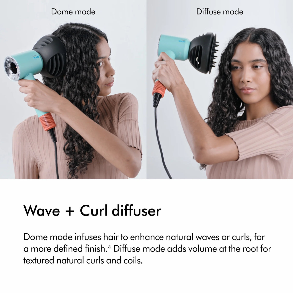 Dyson Supersonic Nural™ hair dryer Curly+Coily (Ceramic Patina/Topaz)