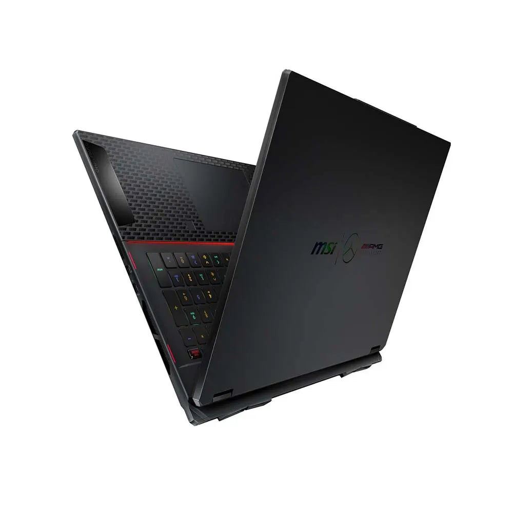MSI Stealth 18 Mercedes-AMG Motorsport Gaming Laptop, 18" UHD+ 120Hz, Intel Core Ultra 9-185H, 32GB DDR5, 2TB SSD, NVIDIA GeForce RTX 4080 12GB, RGB Backlit ENG-ARB K/B, Win11, Midnight Black