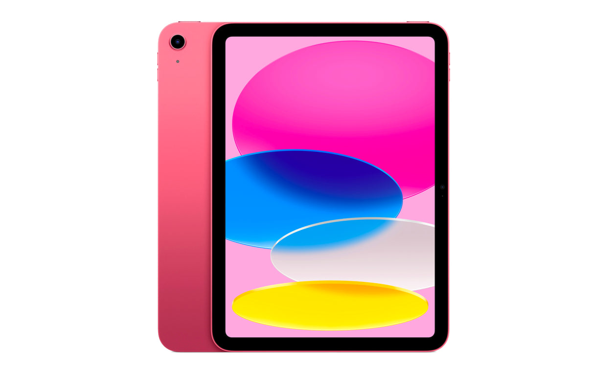 Pink Apple iPad 10th Generation with liquid retina display and True Tone technology