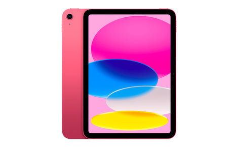 Pink Apple iPad 10th Generation with liquid retina display and True Tone technology