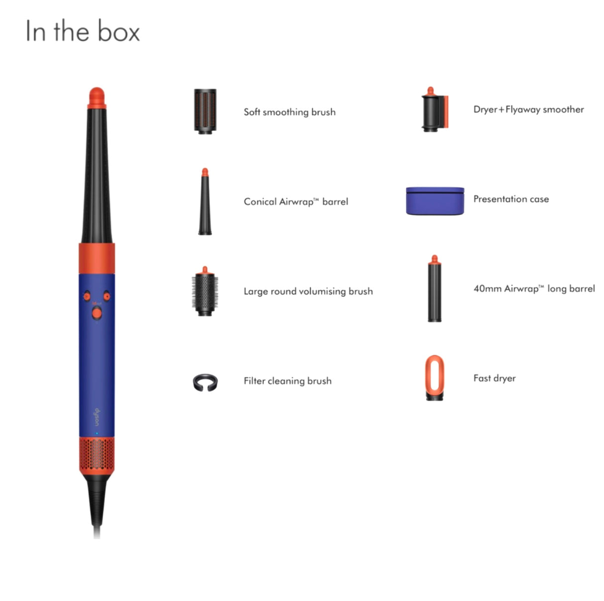 Dyson Airwrap i.d.™ multi-styler and dryer Straight+Wavy (Vinca Blue/Topaz)