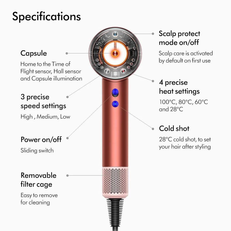 Dyson Supersonic Nural™ Shine Special Edition (Strawberry Bronze/Blush Pink)