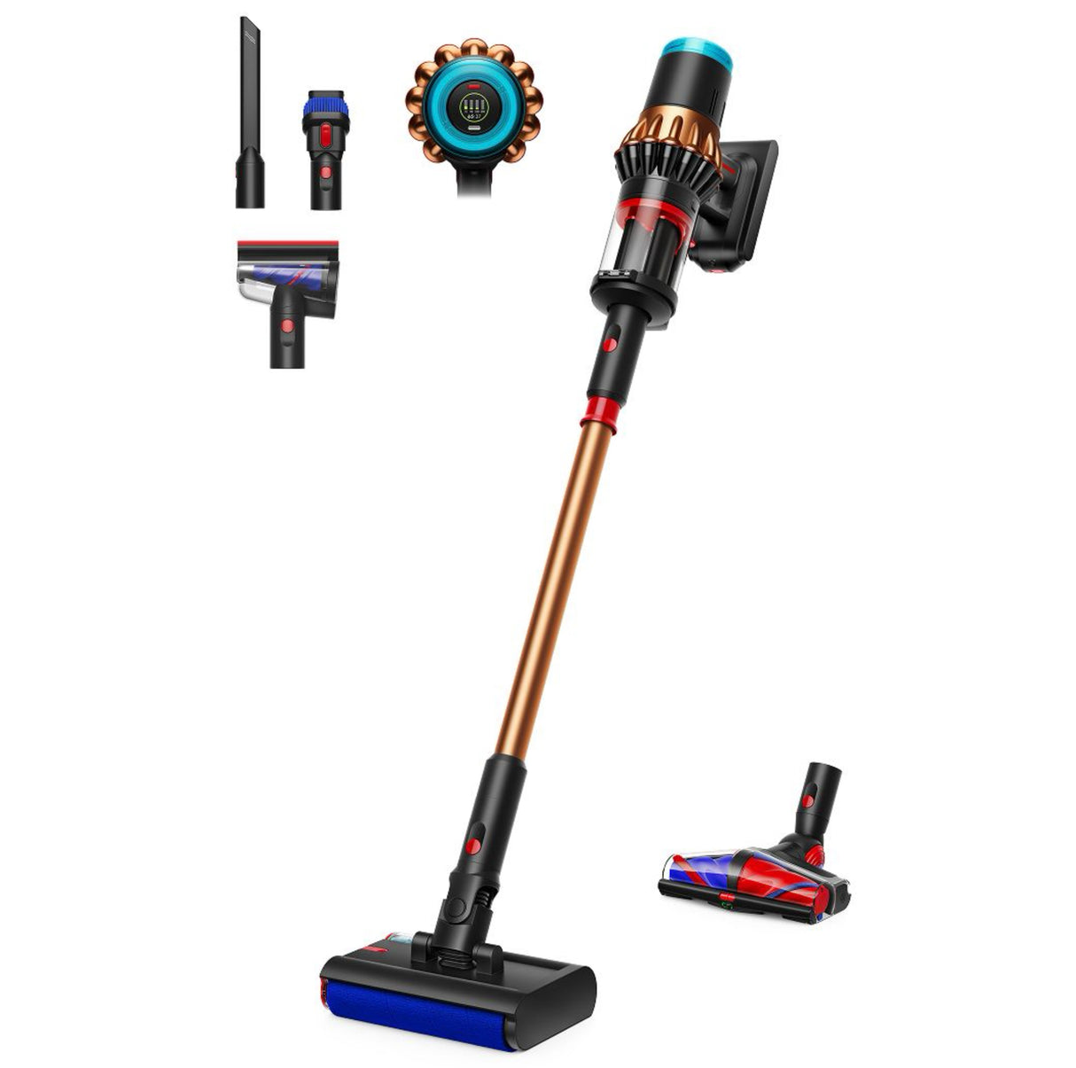 Dyson V16 Piston Animal Submarine™ wet and dry vacuum (Matte black / Copper)
