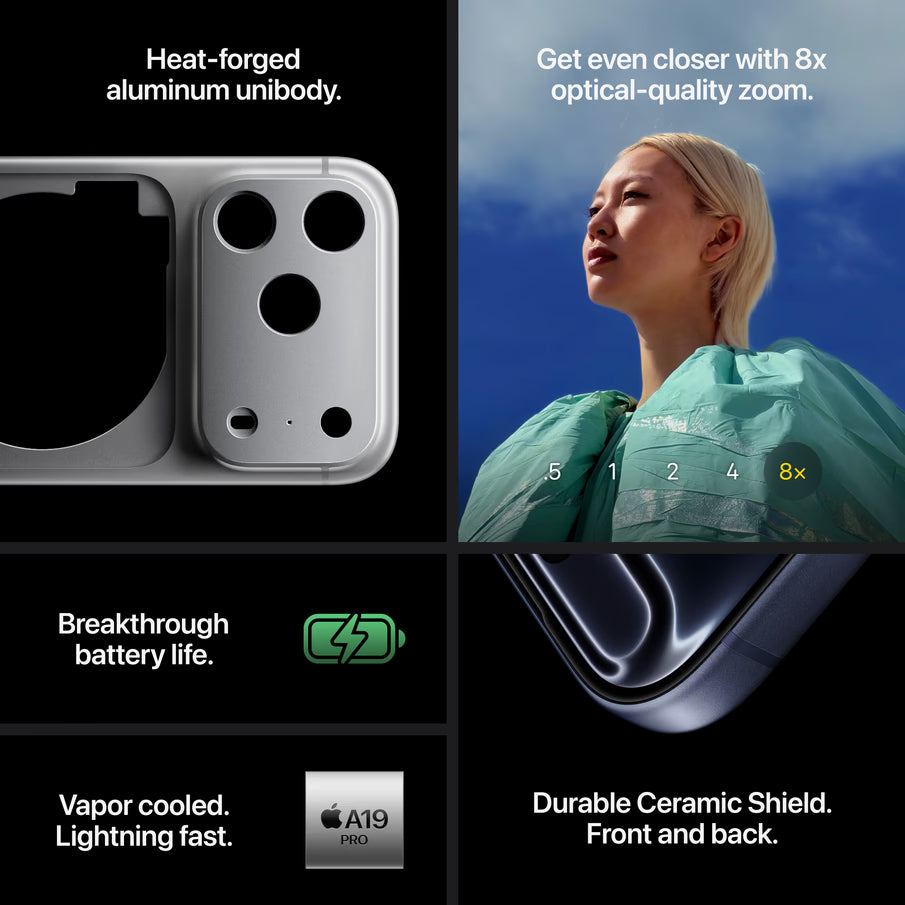 Apple iPhone 17 Pro (2025) Dual physical SIM