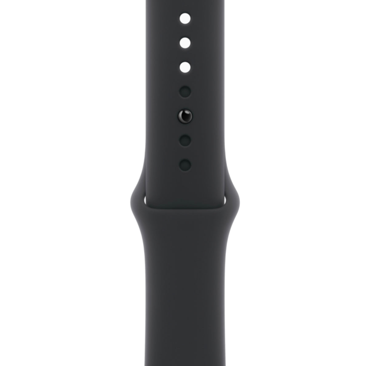 Apple Watch Series 11, GPS, Aluminum in Jet Black Case with Black Sport Band, view 3