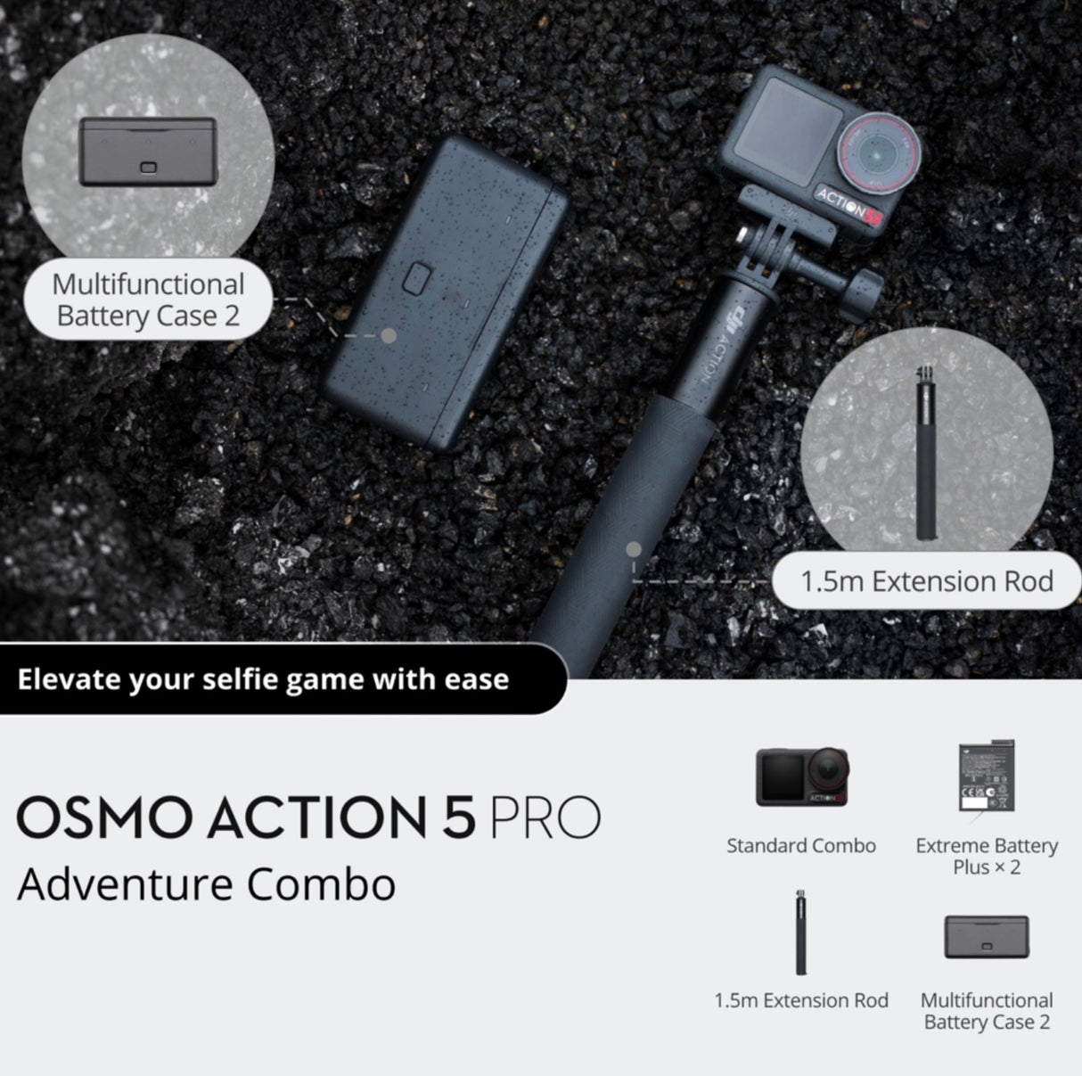 DJI Osmo Action 5 Pro Adventure Combo