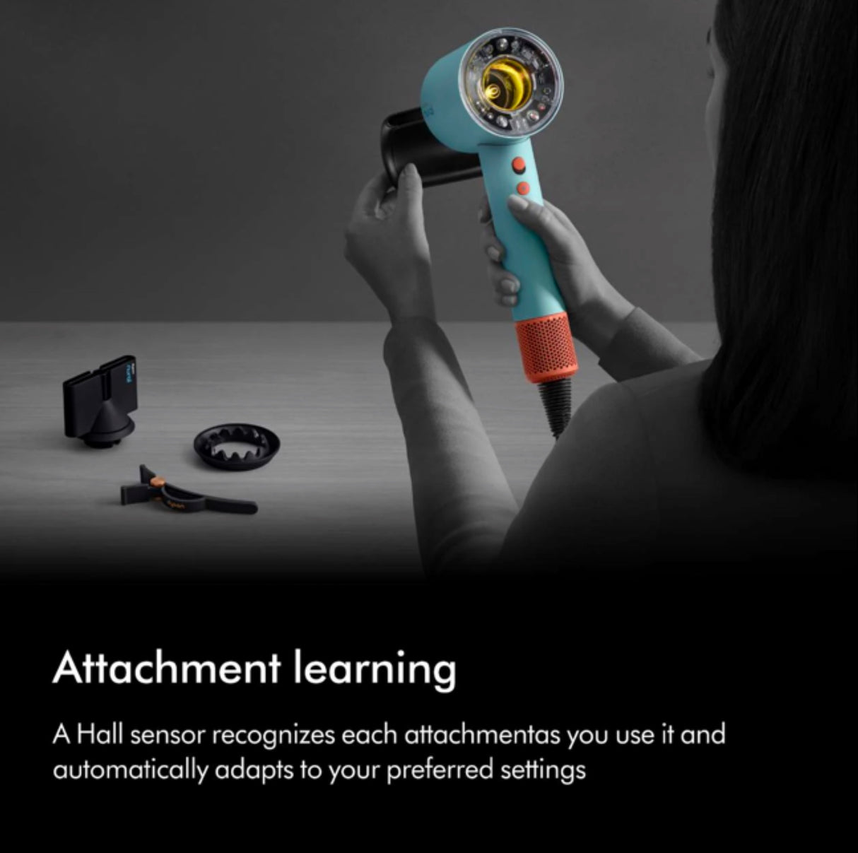 Dyson Supersonic Nural™ hair dryer Straight+Wavy (Ceramic Patina/Topaz)