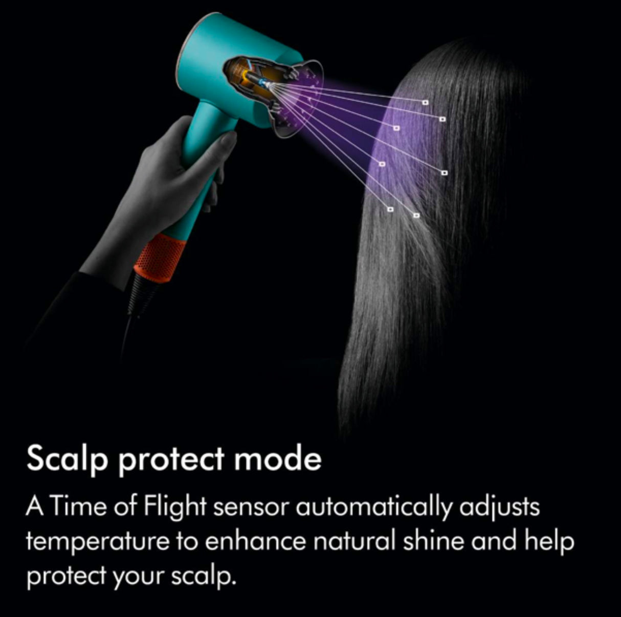 Dyson Supersonic Nural™ hair dryer Straight+Wavy (Ceramic Patina/Topaz)