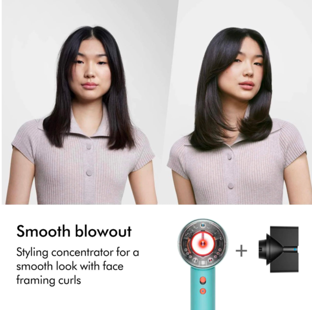 Dyson Supersonic Nural™ Straight+Wavy (Vinca Blue/Topaz)