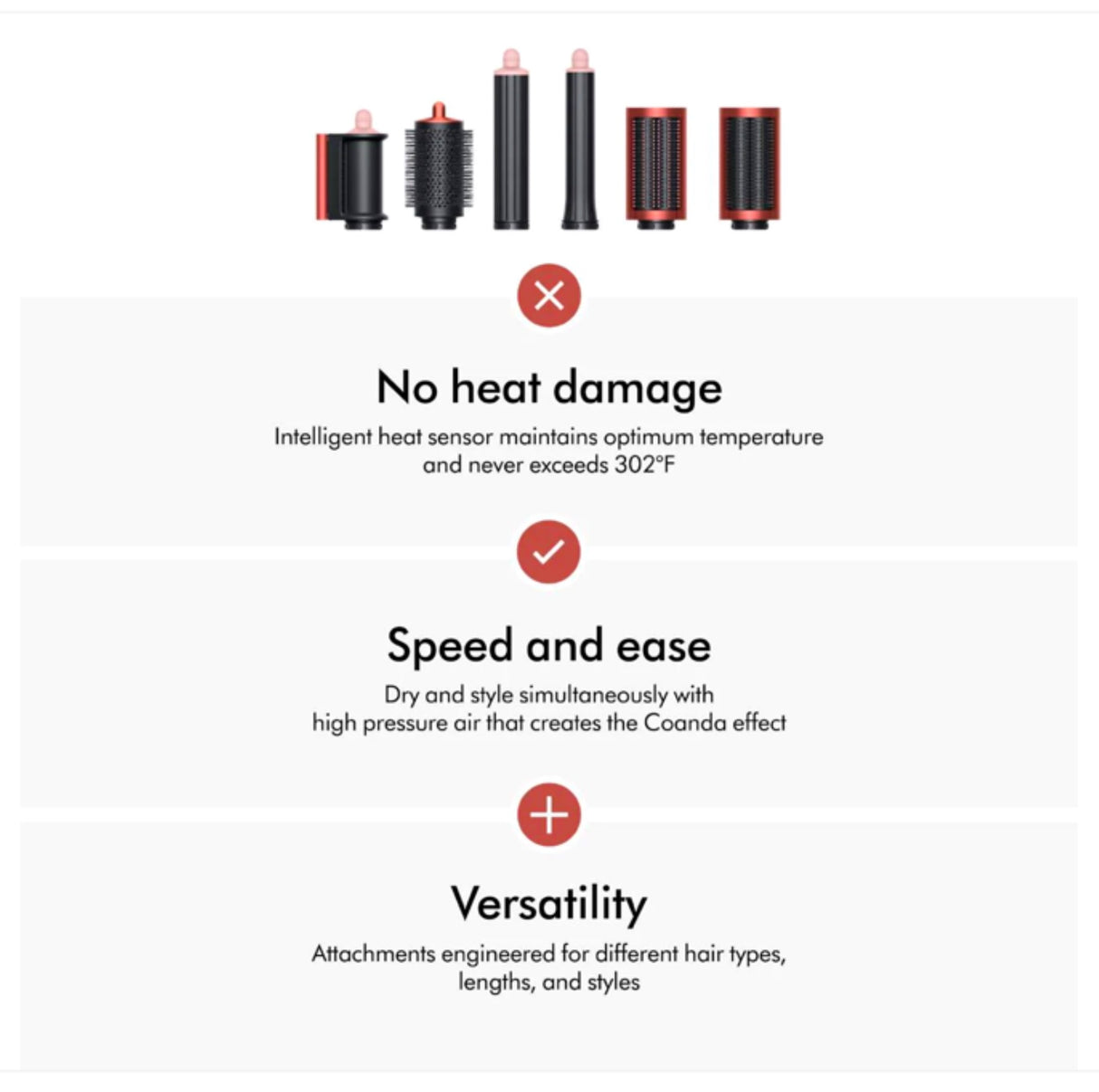 Dyson Airwrap™ multi-styler and dryer Complete Long (Strawberry Bronze/Blush Pink)