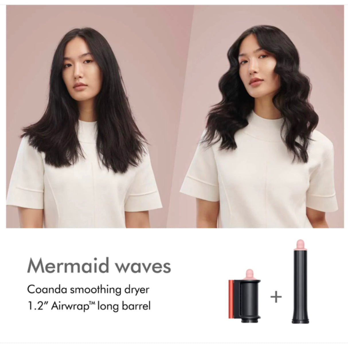 Dyson Airwrap™ multi-styler and dryer Complete Long (Strawberry Bronze/Blush Pink)