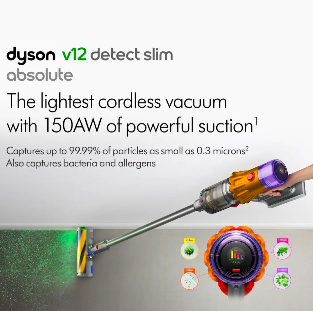 Dyson V12 Detect™ Slim Absolute vacuum