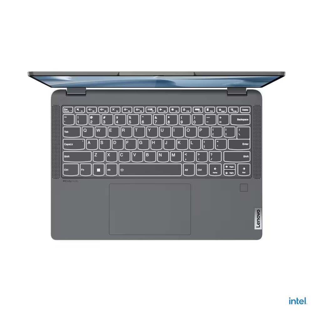 Lenovo IdeaPad Flex 5 14IAU7 Laptop, 14" WUXGA IPS Touch Display, Intel Core i5-1235U, 8GB RAM, 512GB SSD, Intel Iris Xe Graphics, Backlit ENG-ARAB Keyboard, Win11, Storm Grey