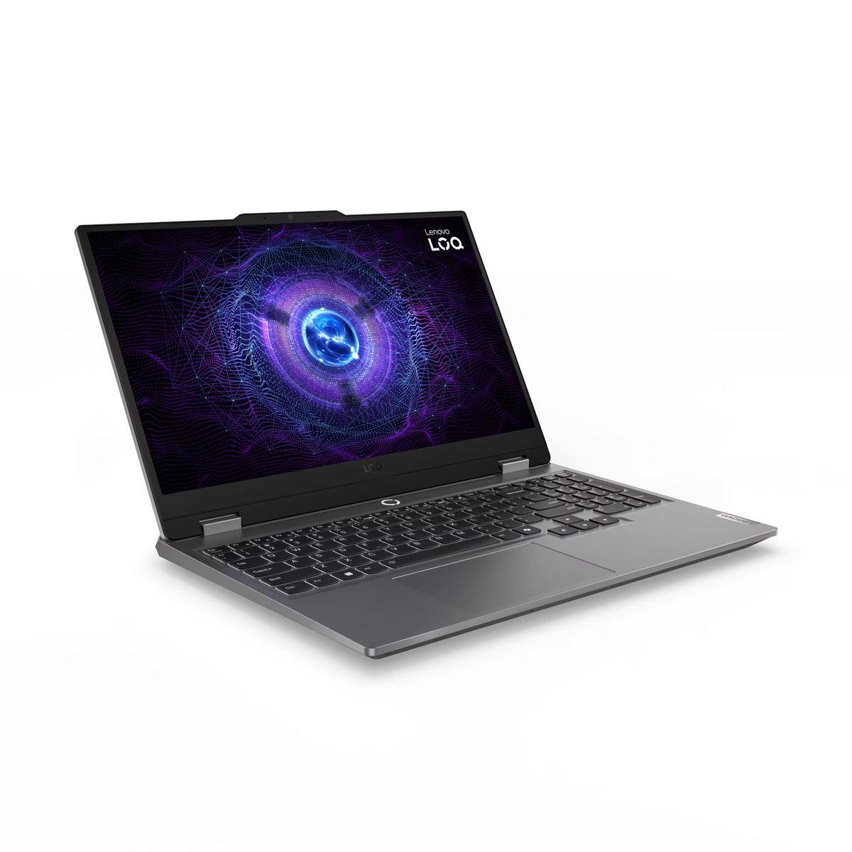 Lenovo LOQ 15IRX9 Gaming Laptop, 15.6" FHD 144Hz IPS Display, Intel Core i7-13650HX Processor, 16GB RAM, 512GB SSD, GeForce RTX 3050 6GB GPU, White Backlit ENG K/B, No OS, Luna Grey