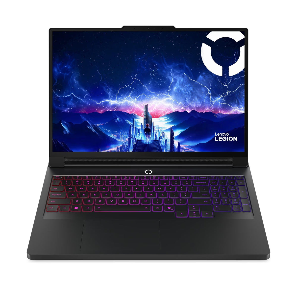 Lenovo Legion Pro 7 16IAX10H Gaming Laptop, 16" WQXGA OLED 240Hz Display, Intel Core Ultra 9 275HX, 64GB RAM, 2TB SSD, GeForce RTX 5080 16GB GPU, English (UK) KB, No OS, Eclipse Black