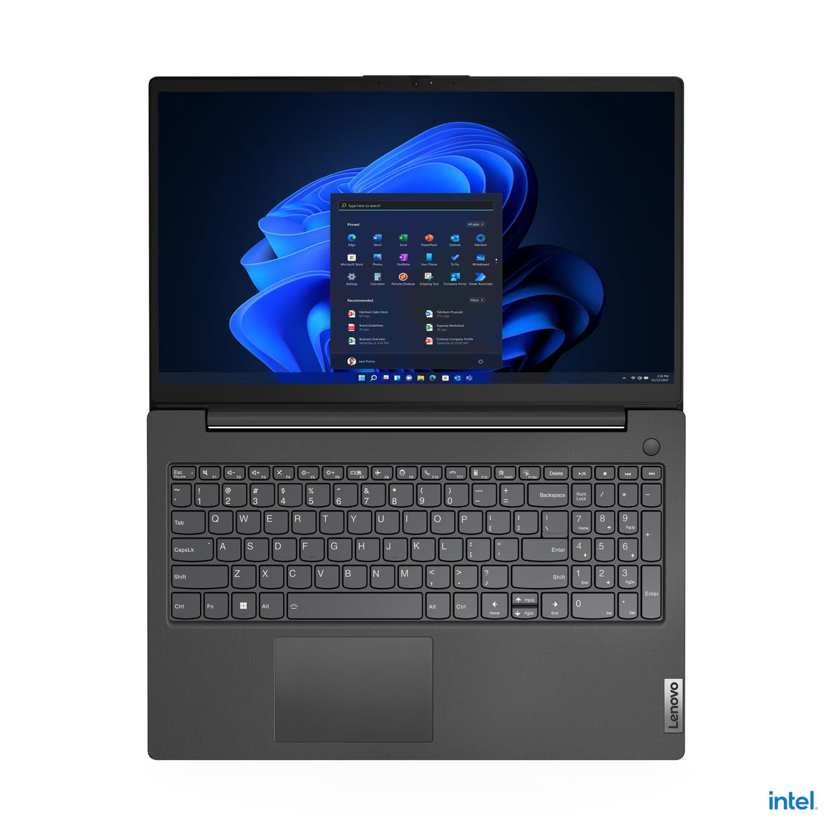 Lenovo V15 G4 IRU Laptop, 15.6" FHD Anti Glare Display, Intel Core i5-13420H Processor, 8GB RAM, 512GB SSD, Intel UHD Graphics, English (UK) Keyboard, No OS, Business Black