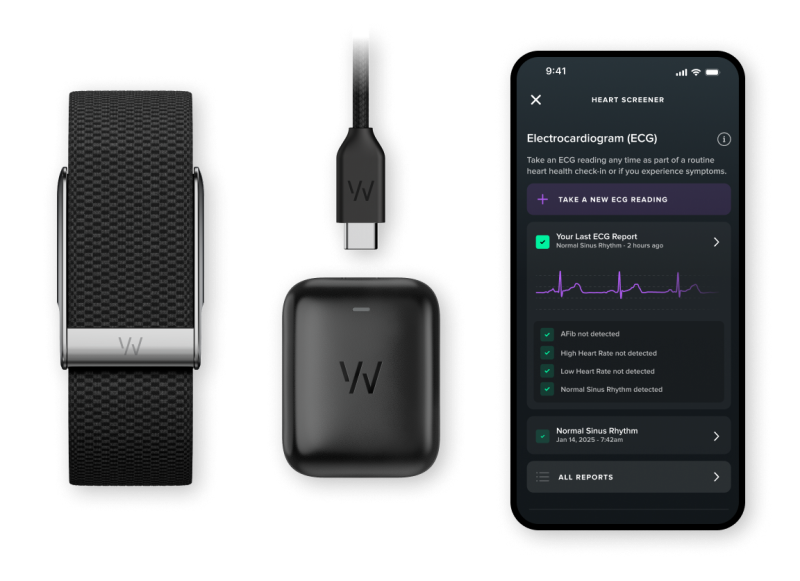 Whoop MG Life with 12-Month Membership - 24/7 Activity Tracker