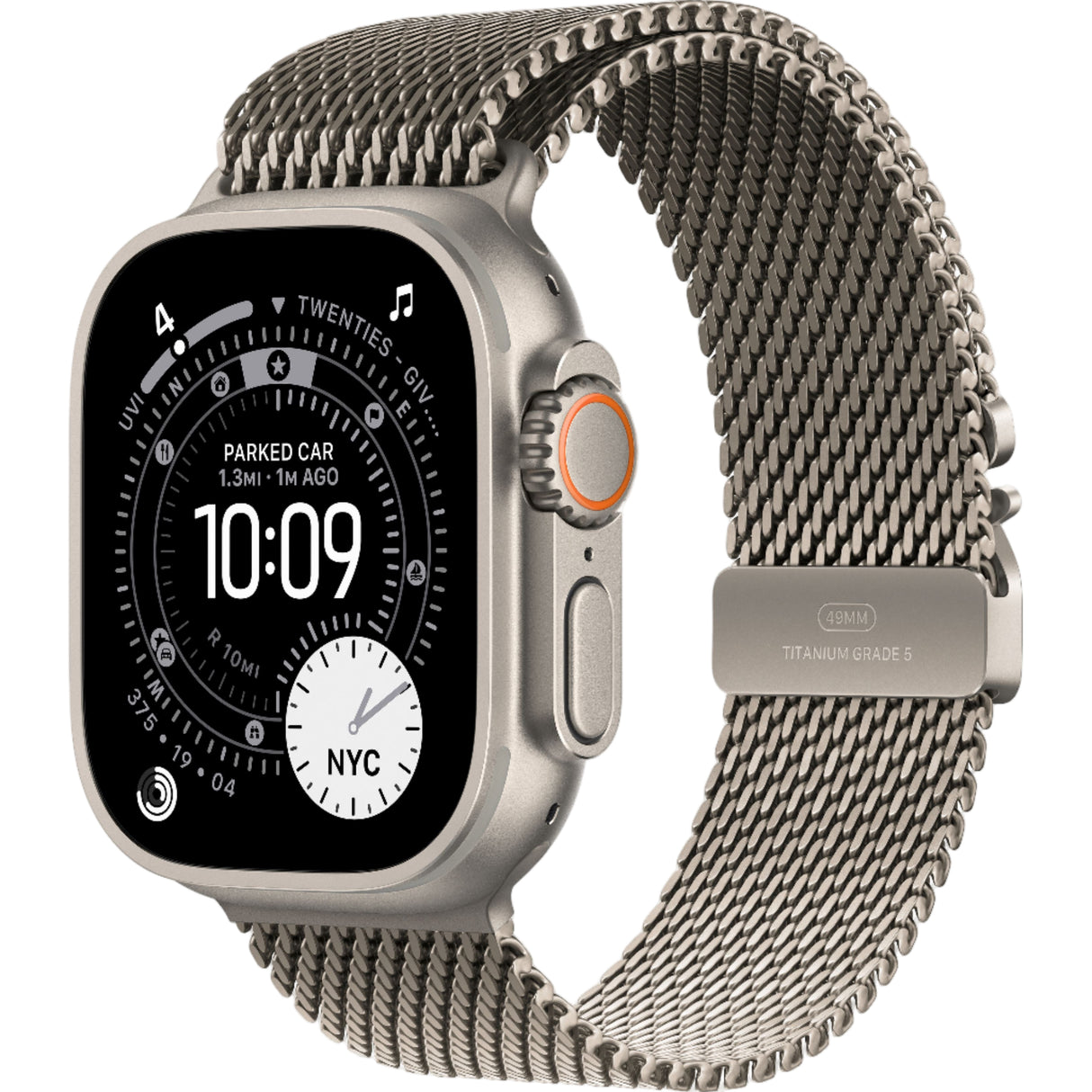 Apple Watch Ultra 3 GPS+Cellular, 49mm, Natural Titanium Case