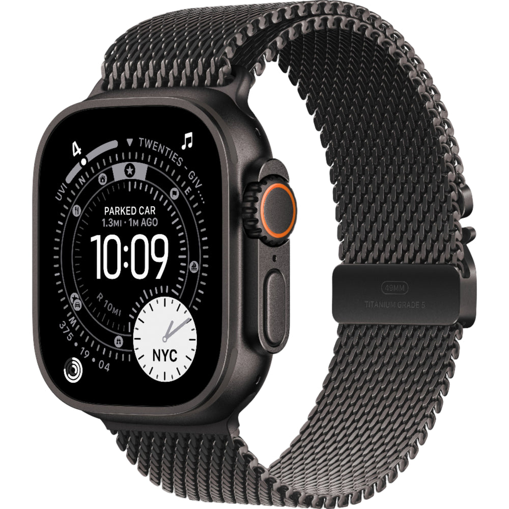 Apple Watch Ultra 3 GPS+Cellular, 49mm, Black Titanium Case