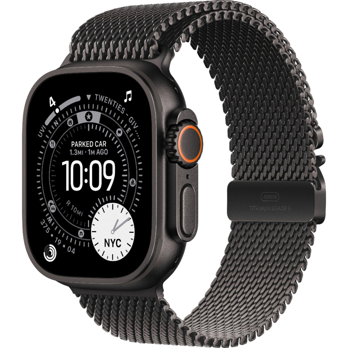 Apple Watch Ultra 3 GPS+Cellular, 49mm, Black Titanium Case