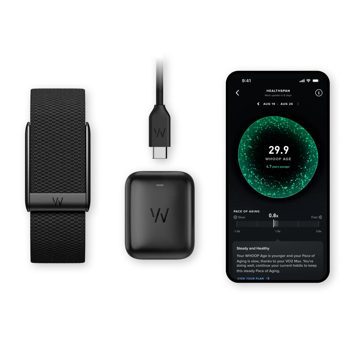 Whoop 5.0 Peak 12-Month Membership - 24/7 Activity Tracker