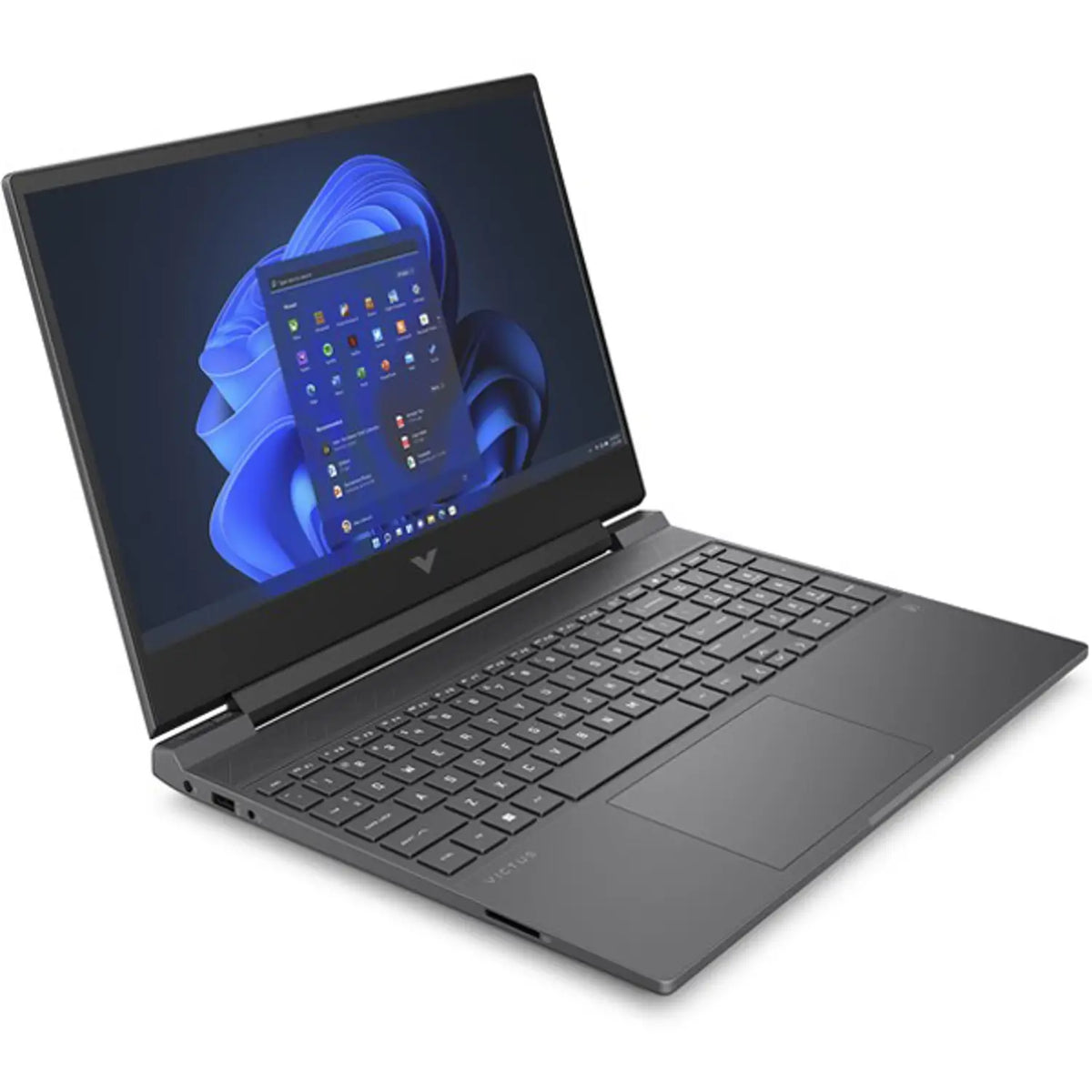 HP Victus 15-fa1061ne Gaming Laptop, 15.6" FHD IPS 144Hz Display, 13th Gen Intel Core i5 13420H, 8GB DDR4 RAM, 512 GB SSD, NV GeForce RTX 2050 4GB, Backlit ENG-ARB K/B, Win11, Mical Silver