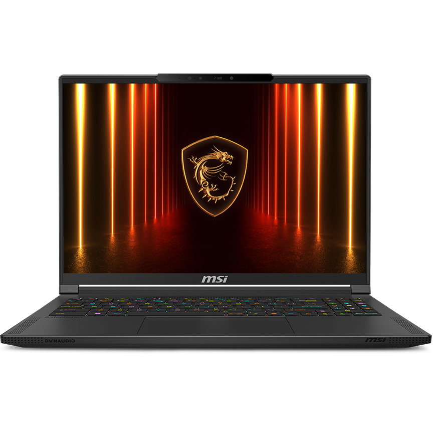 MSI Stealth A16 AI+ Gaming Laptop A3XWIG-076US, 16" QHD+ 240Hz Display, AMD Ryzen AI 9 HX 370, 32GB RAM, 2TB SSD, GeForce RTX 5080 16GB GPU, English Keyboard, Win 11 Pro, Black