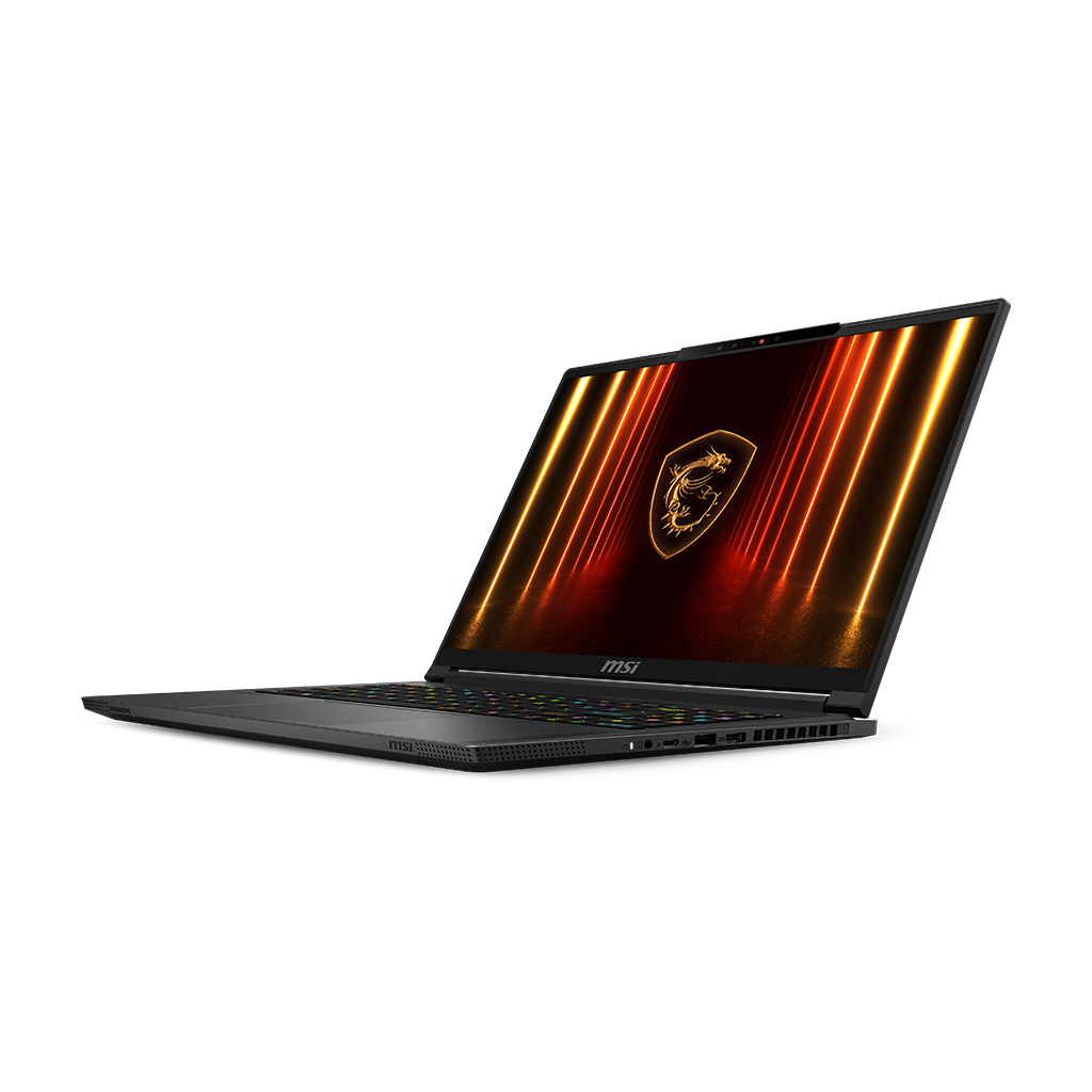MSI Stealth A16 AI+ Gaming Laptop A3XWIG-076US, 16" QHD+ 240Hz Display, AMD Ryzen AI 9 HX 370, 32GB RAM, 2TB SSD, GeForce RTX 5080 16GB GPU, English Keyboard, Win 11 Pro, Black