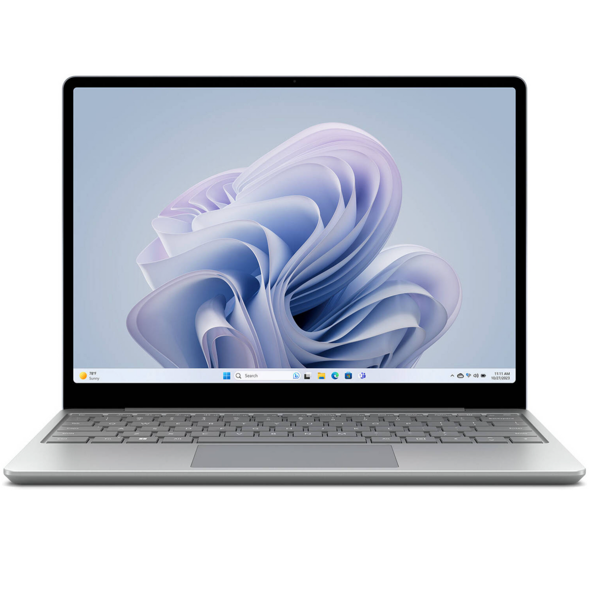 Microsoft Surface Laptop Go 3, 12.4" Touch Pixel Sense Display, Intel Core i5-1235U CPU, 8GB RAM, 128GB SSD, Intel Iris Xe Graphics, English Keyboard, Windows 11 Pro, Platinum