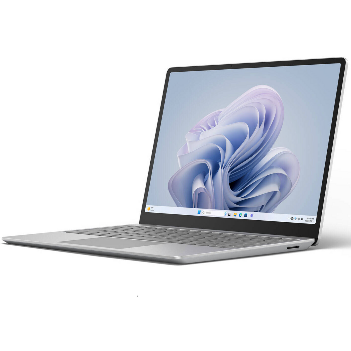 Microsoft Surface Laptop Go 3, 12.4" Touch Pixel Sense Display, Intel Core i5-1235U CPU, 8GB RAM, 128GB SSD, Intel Iris Xe Graphics, English Keyboard, Windows 11 Pro, Platinum
