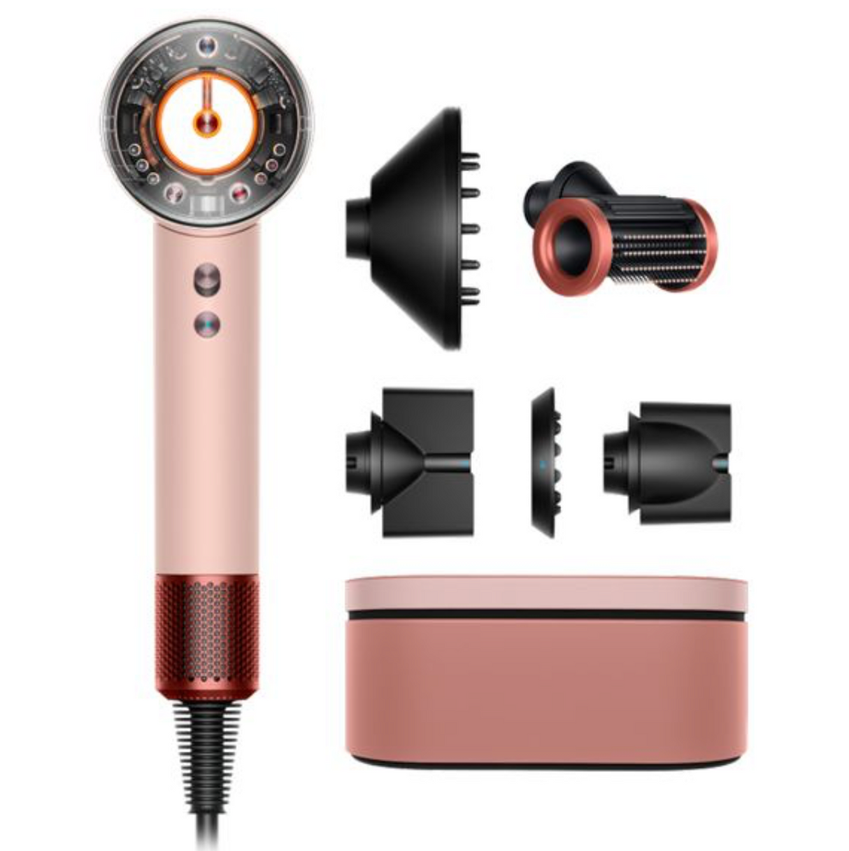 Dyson Supersonic Nural™ Hair Dryer Straight+Wavy (Kanzan Pink)