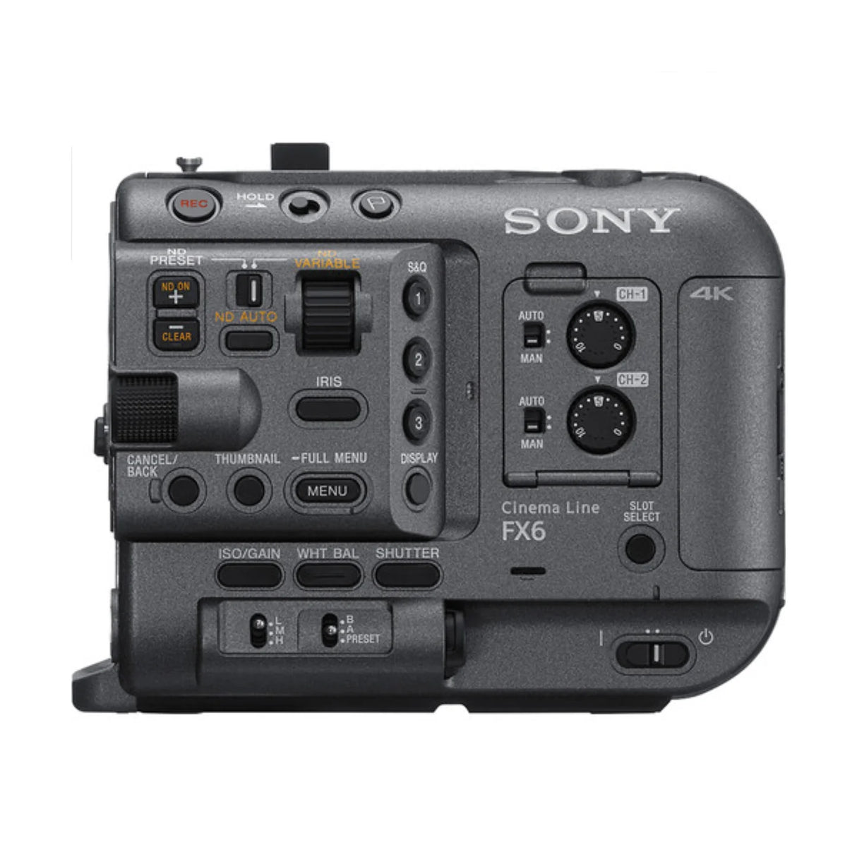 Sony FX6 Cinema Line Camera Body