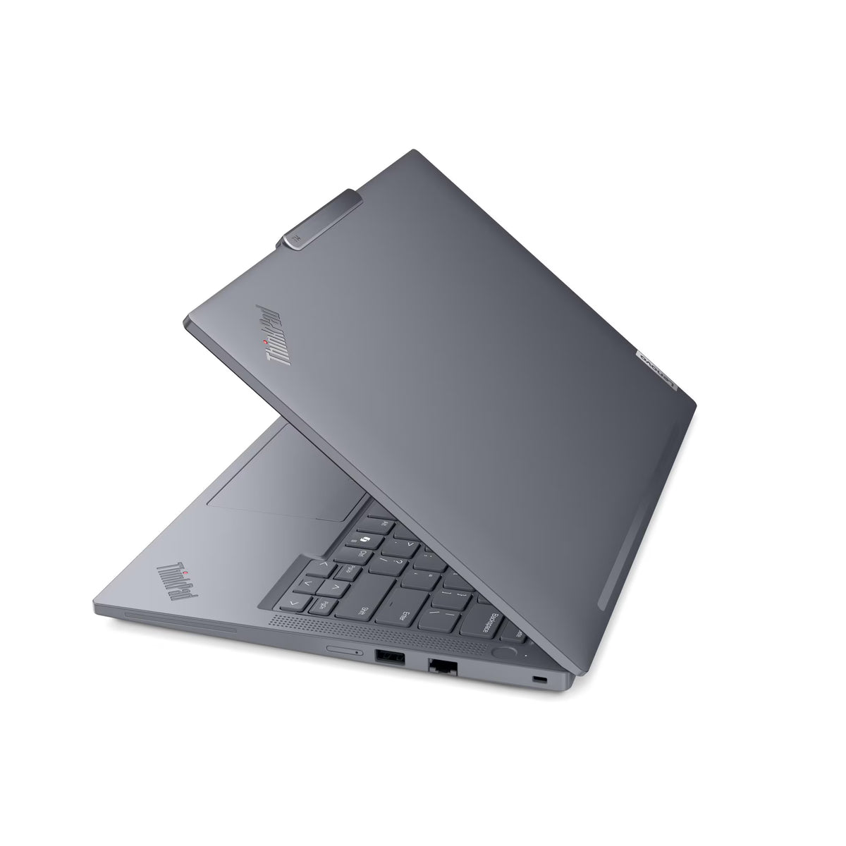 Lenovo ThinkPad T14 Gen 5 Laptop, 14" WUXGA IPS 60Hz Display, Intel Core Ultra 7 155U, 16GB RAM, 512GB SSD, Intel Graphics, English Keyboard, Windows 11 Pro, Grey
