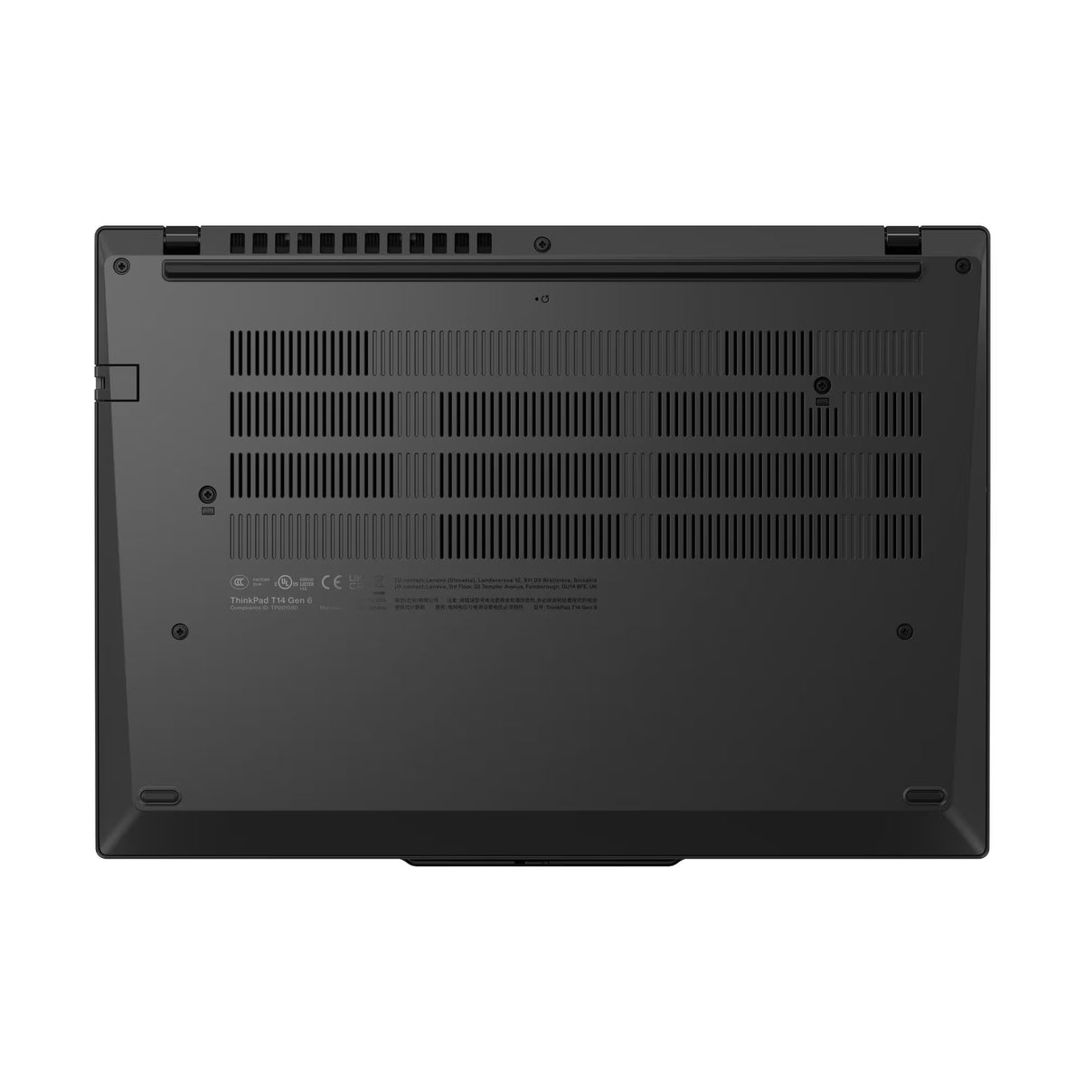Lenovo ThinkPad T14s Gen 6 Laptop, 14" WUXGA IPS 60Hz Display, Intel Core Ultra 7 255U, 16GB RAM, 1TB SSD, Intel Graphics, English-Arabic K/B, Win11Pro, Eclipse Black