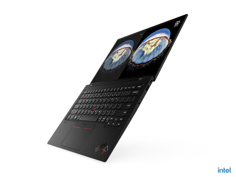 Lenovo ThinkPad X1 Carbon Gen 9 Laptop, 14" WUXGA IPS Display, Intel Core i7-1165G7, 8GB DDR4 RAM, 256GB SSD, Intel Iris Xe Graphics, Backlit ENG K/B, Windows 10 Pro, Black