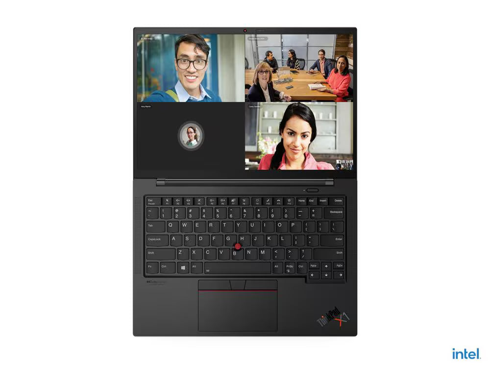 Lenovo ThinkPad X1 Carbon Gen 9 Laptop, 14" WUXGA IPS Display, Intel Core i7-1165G7, 8GB DDR4 RAM, 256GB SSD, Intel Iris Xe Graphics, Backlit ENG K/B, Windows 10 Pro, Black