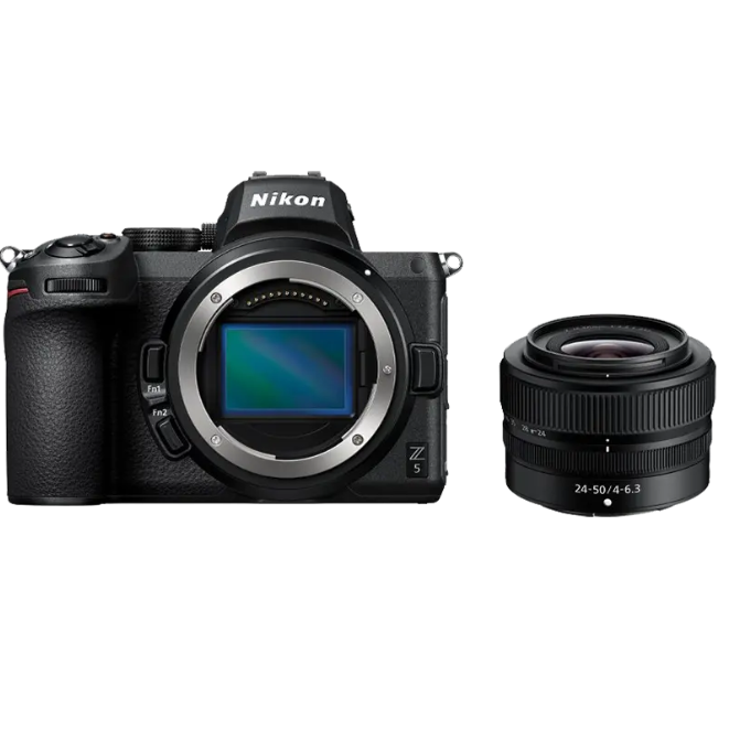 نيكون Z5 مع عدسة NIKKOR Z 24-50mm F/4-6.3 Lens Kit
