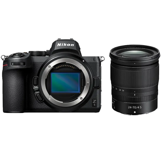 Nikon Z5 with NIKKOR Z 24-70 F4 Lens Kit