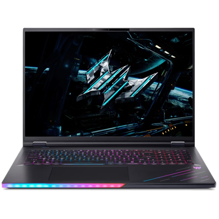 Acer Predator Helios 18 AI PH18-73-90R6 18" Gaming Notebook WQXGA, Intel Core Ultra 9 275HX, GeForce RTX 5080 16GB GPU, 48 GB, 1 TB SSD, Win11, English Keyboard, Black