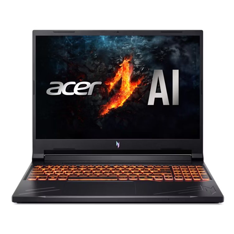 Acer Nitro V ANV16 Gaming Laptop, 16" WUXGA 165 Hz Display, AMD Ryzen 7 8845HS, 16GB RAM 512GB SSD NVIDIA GeForce RTX 3050 6GB Graphics, Backlit ENG-ARB K/B, Windows 11, Black