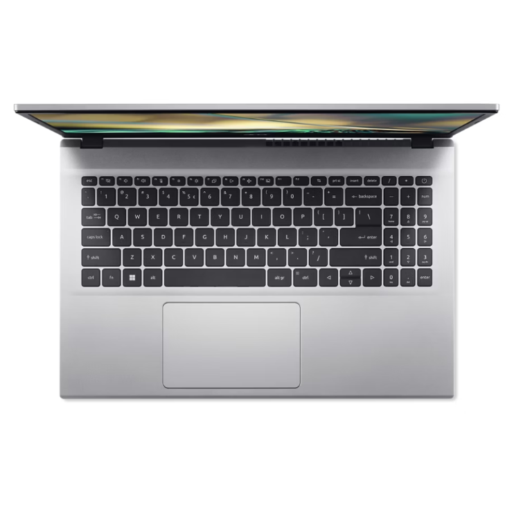Acer Aspire 3 Laptop, 15.6" FHD IPS ComfyView Display, Intel Core i5-1235U 4.40GHz, 8GB/512GB, Intel Iris XE Graphics, English Keyboard, Win 11 Home, Silver