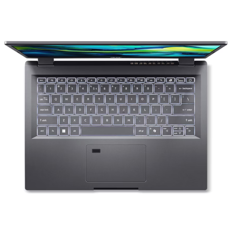 Acer Aspire 14, 14" WUXGA IPS Display, Intel Core 7-150U, 16GB/1TB, Shared Intel , English-Arabic Keyboard, Win 11 Home, Iron (Copy)