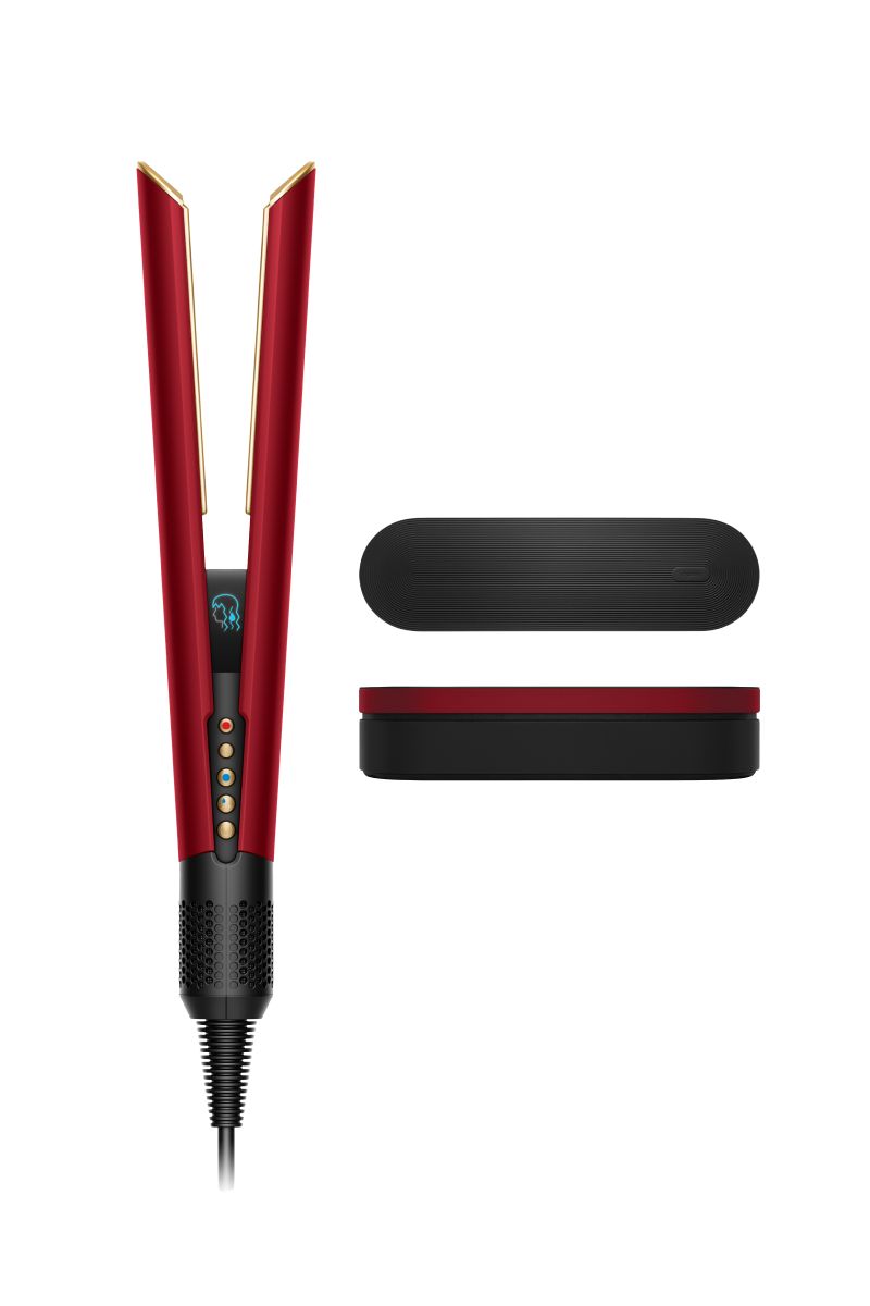 Dyson Airstrait™ straightener (Red Velvet/Gold)